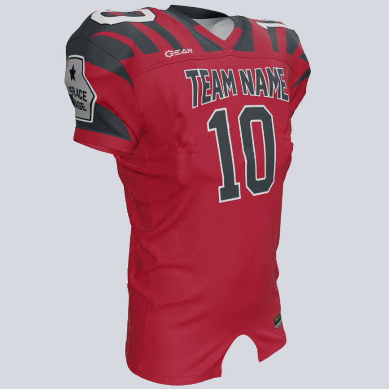 Load image into Gallery viewer, Custom Rush Fitted Football Jersey
