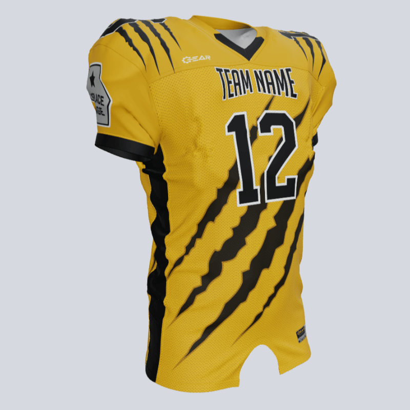 Load image into Gallery viewer, Custom Tear Fitted Football Jersey
