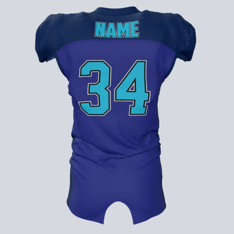 Load image into Gallery viewer, Custom Core (Top Pattern) Fitted Linesman Football Jersey

