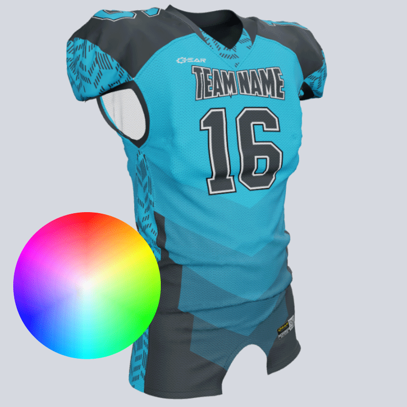 Load image into Gallery viewer, Custom Chevron Fitted Linesman Football Jersey
