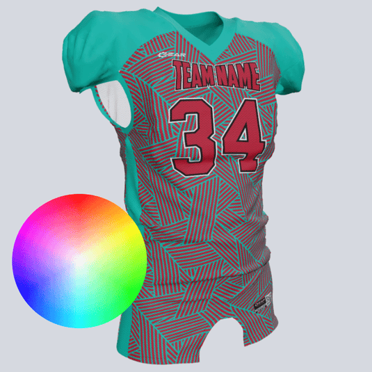Custom Core Fitted Linesman Football Jersey