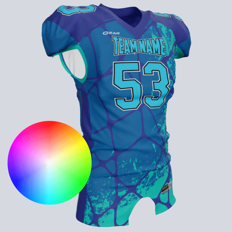 Load image into Gallery viewer, Custom Disturb Fitted Linesman Football Jersey
