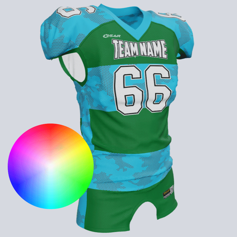 Load image into Gallery viewer, Custom Stripes Fitted Linesman Football Jersey
