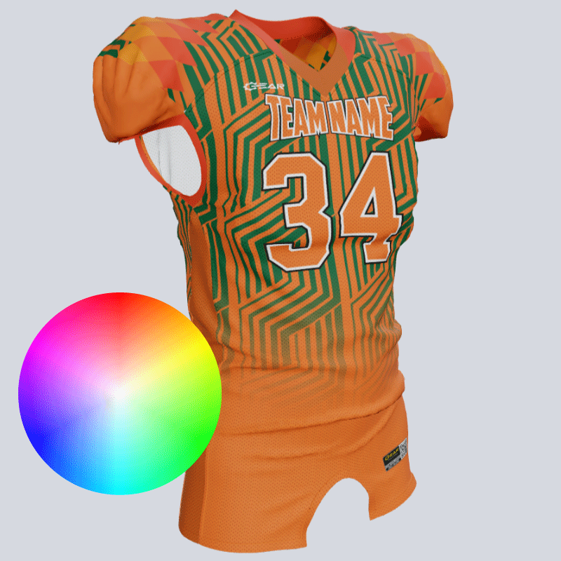 Load image into Gallery viewer, Custom Tribal Fitted Linesman Football Jersey
