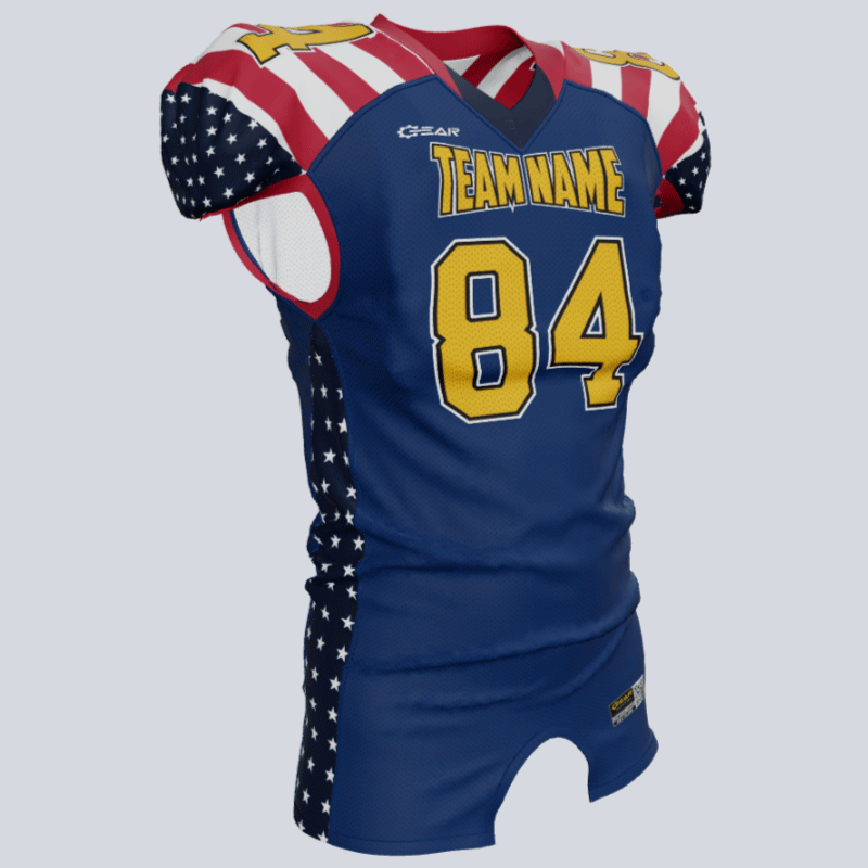 Load image into Gallery viewer, Custom Lonestar Fitted Linesman Football Jersey
