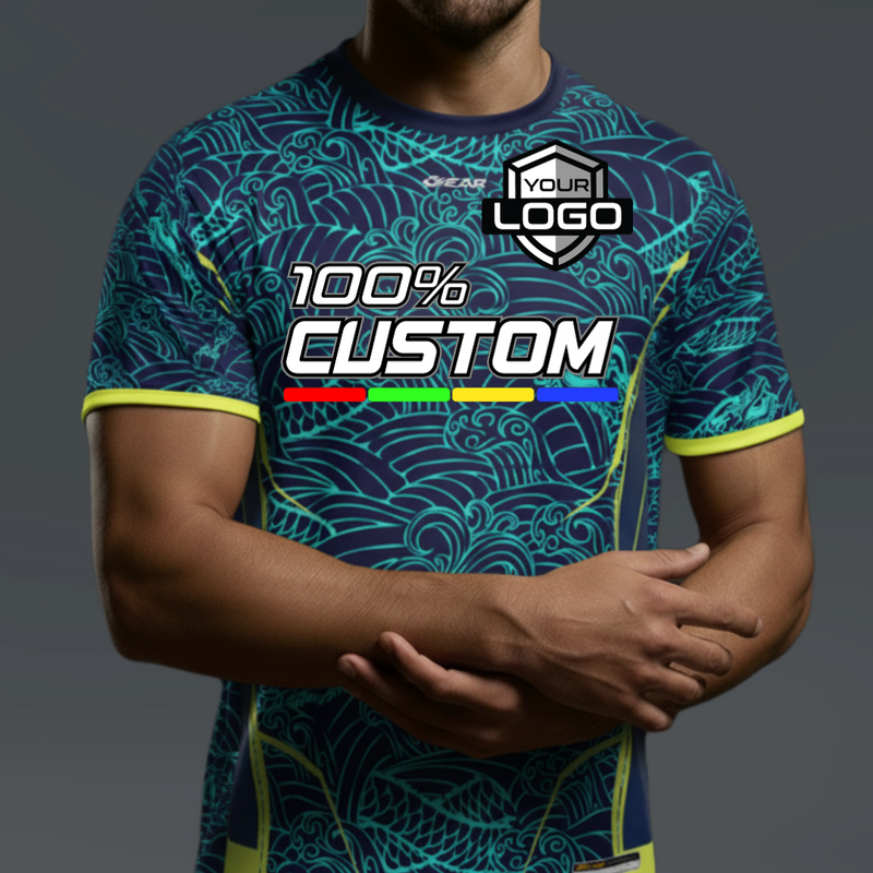 Load image into Gallery viewer, Custom Team Water Dragon Jersey
