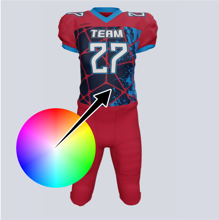 Load image into Gallery viewer, Custom Disturb Football Uniform

