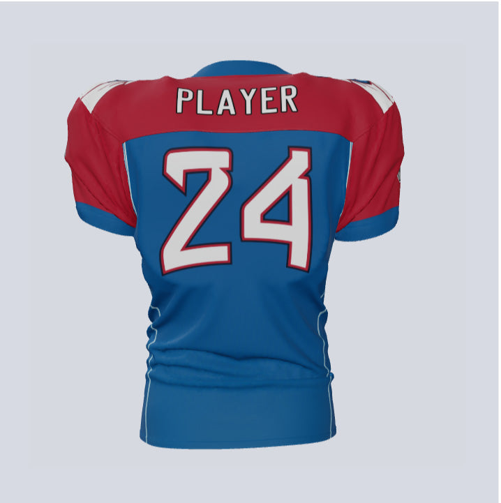 Load image into Gallery viewer, Custom Eagle Wing Flex Football Jersey
