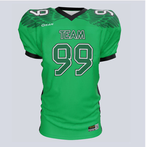 Custom Eagle Wing Loose-Fit Football Jersey