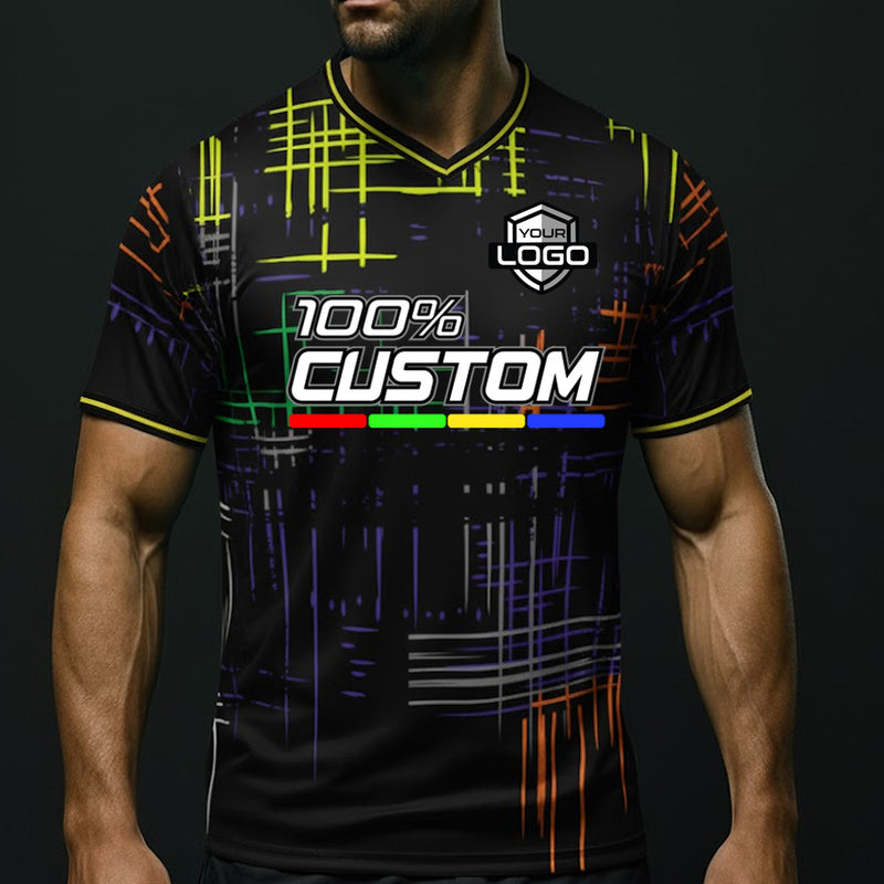 Load image into Gallery viewer, Custom Extinct Premium V-Neck Jersey
