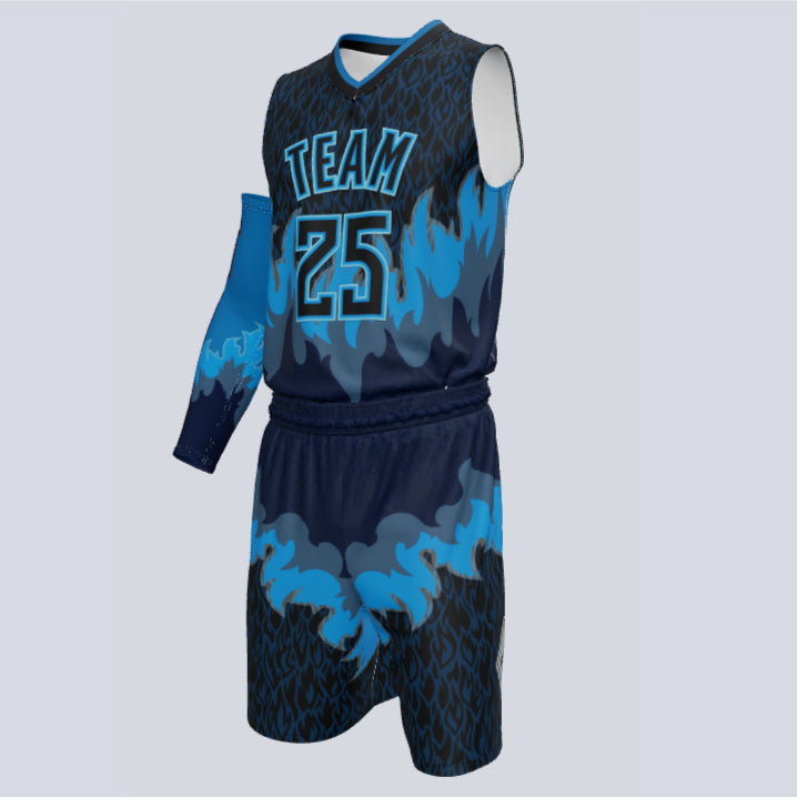 Load image into Gallery viewer, Custom Basketball Fire Uniform
