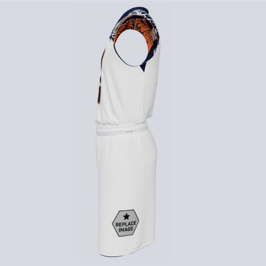 Custom Reversible Double Ply Basketball Fire Uniform – Gear Team 
