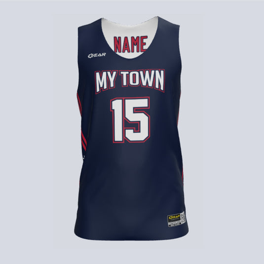 Reversible Single Ply Freedom Basketball Jersey