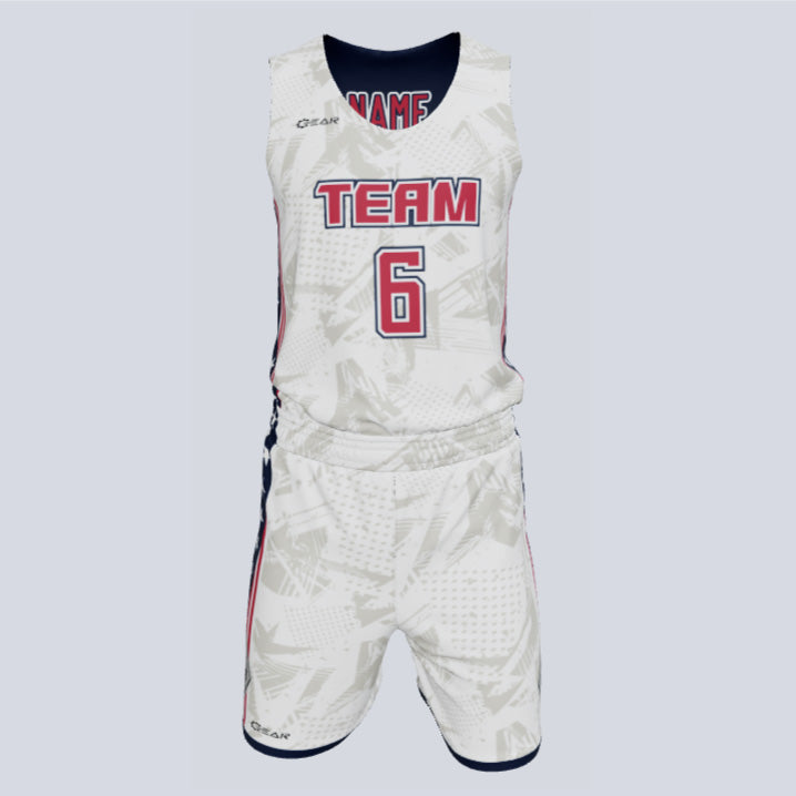 Load image into Gallery viewer, Custom Reversible Single-Ply Basketball Freedom Uniform
