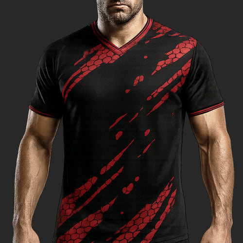 Custom Hex Premium V-Neck Jersey