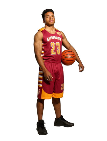 Load image into Gallery viewer, Custom Reversible Single-Ply Basketball Center Uniform
