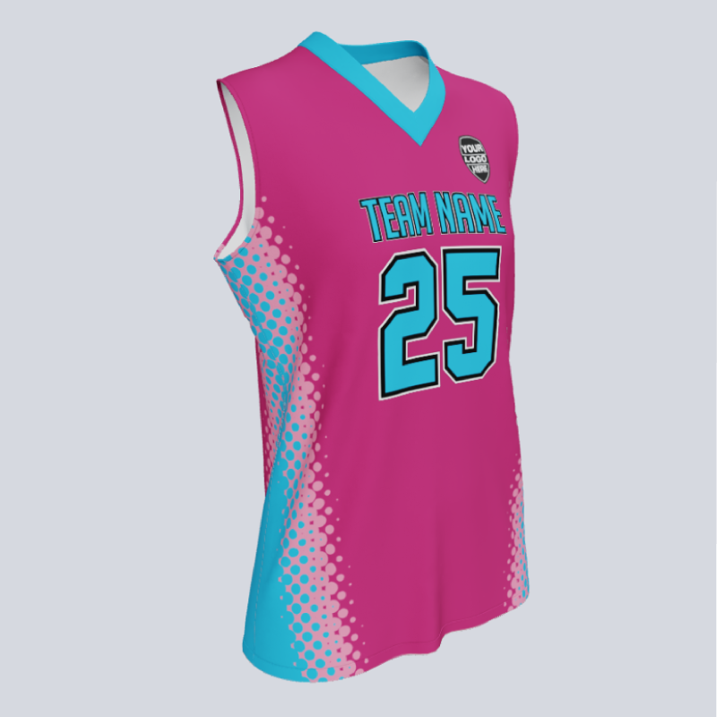 Load image into Gallery viewer, Bubbles Ladies Lacrosse Sleeveless Jersey
