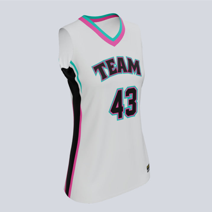 Load image into Gallery viewer, Custom Trifecta Ladies Basketball Jersey
