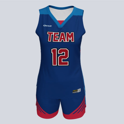 Custom Ladies Basketball Premium Nebula Uniform