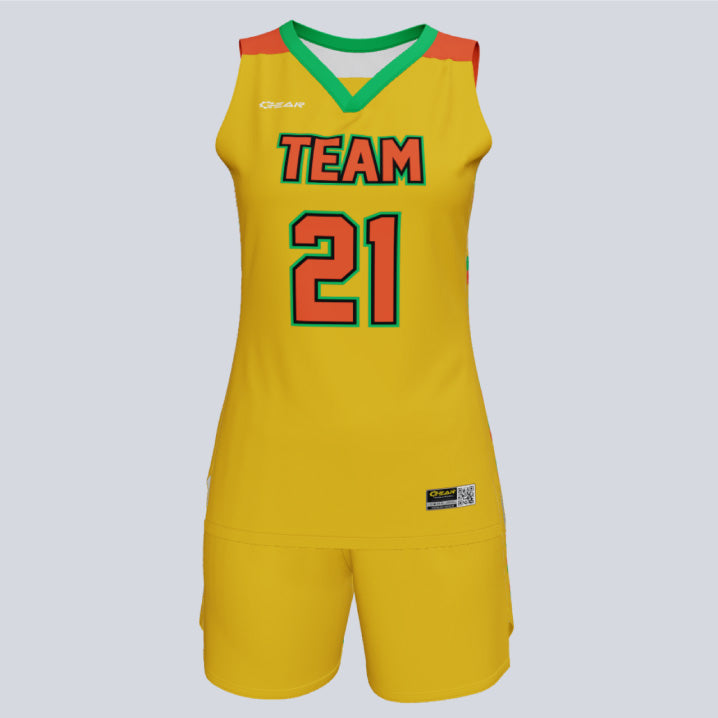 Load image into Gallery viewer, Custom Ladies Basketball Premium Pulse Uniform
