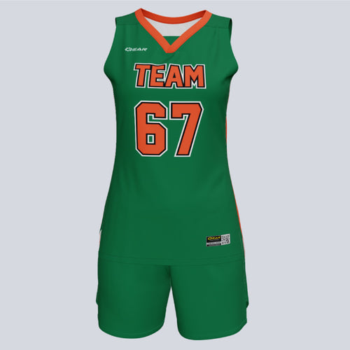Custom Ladies Basketball Premium Zen Uniform