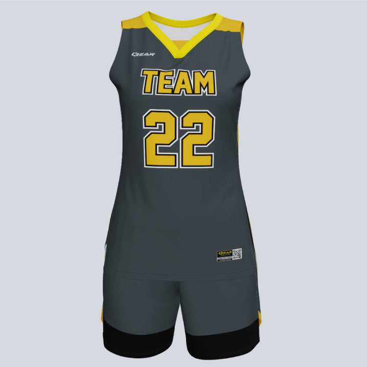 Load image into Gallery viewer, Custom Ladies Basketball Premium Line Uniform
