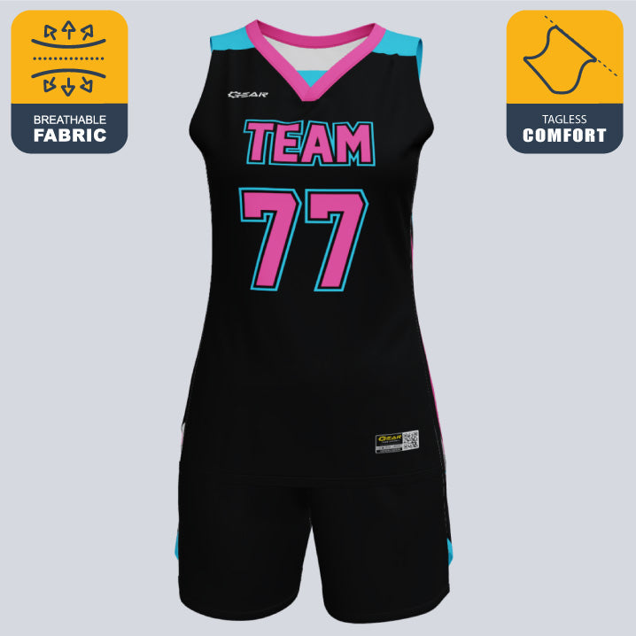 Load image into Gallery viewer, Custom Ladies Basketball Premium Ascent Uniform
