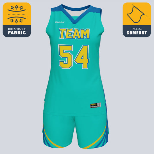 Custom Ladies Basketball Premium Nimbus Uniform