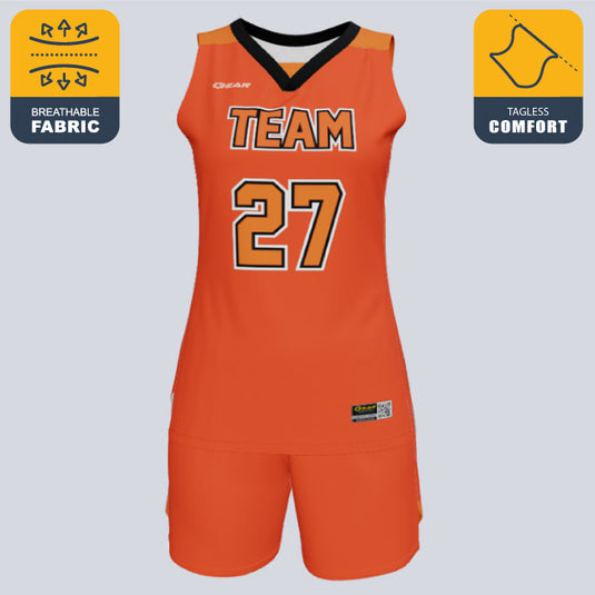 Custom Ladies Basketball Premium Trail Uniform