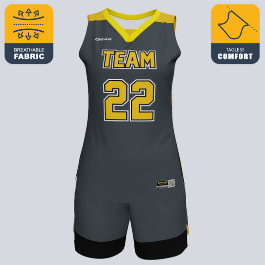 Custom Ladies Basketball Premium Line Uniform