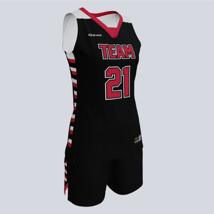 Load image into Gallery viewer, Custom Ladies Basketball Premium Pulse Uniform
