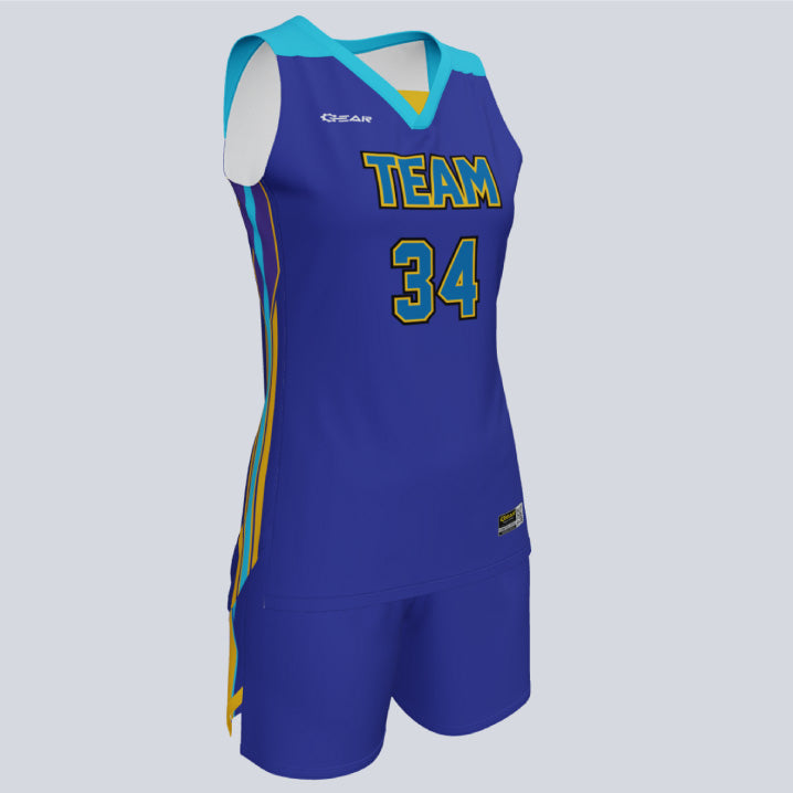 Load image into Gallery viewer, Custom Ladies Basketball Premium Swift Uniform
