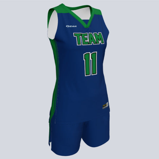 Custom Ladies Basketball Premium Tempest Uniform