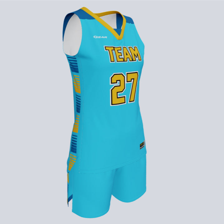 Load image into Gallery viewer, Custom Ladies Basketball Premium Trail Uniform
