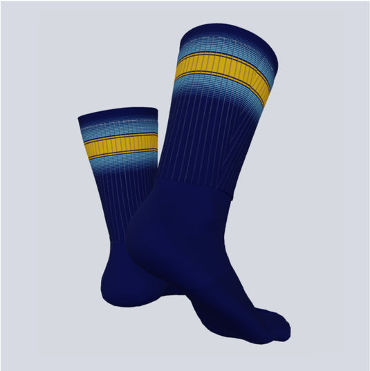 Custom Linefade Crew Socks