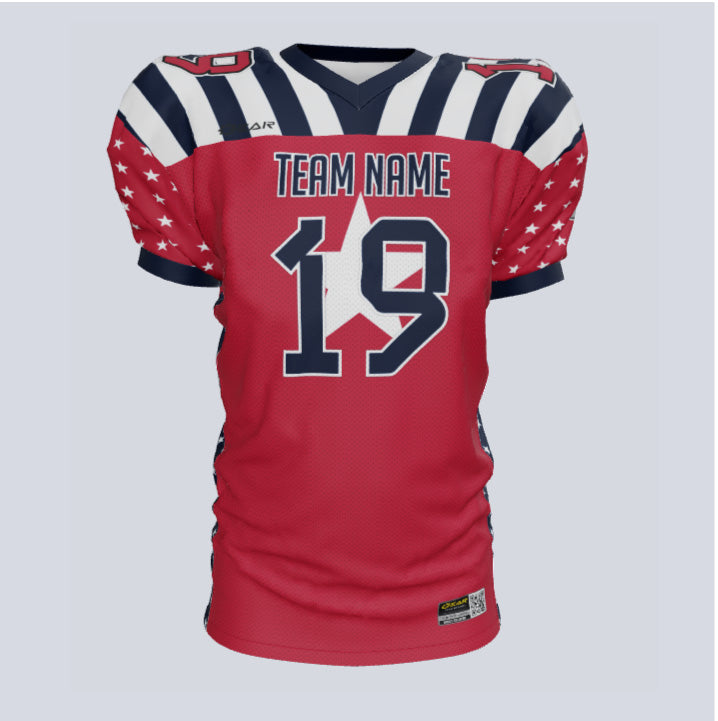 Load image into Gallery viewer, Custom Lonestar Loose-Fit Football Jersey
