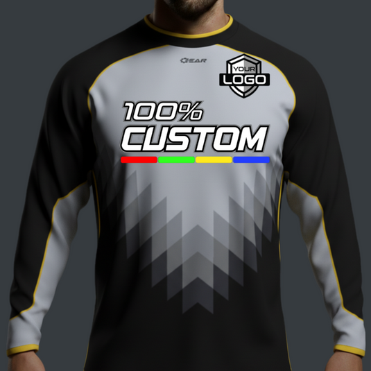 Custom America Long Sleeve Jersey