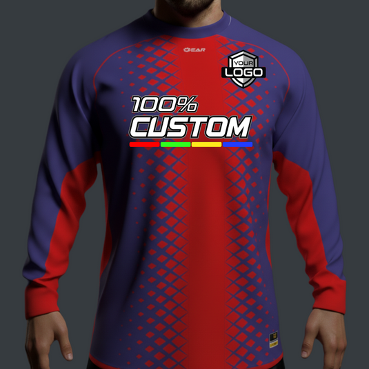 Custom Mamba Long Sleeve Jersey