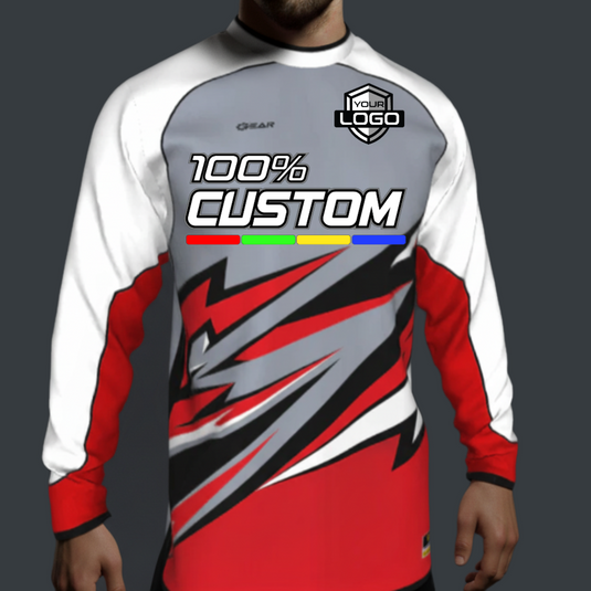 Long Sleeve Custom Ninja Jersey