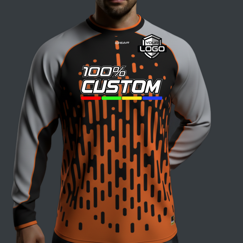 Load image into Gallery viewer, Long Sleeve Custom Rise Jersey

