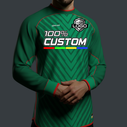 Long Sleeve Custom Vector Falls Jersey