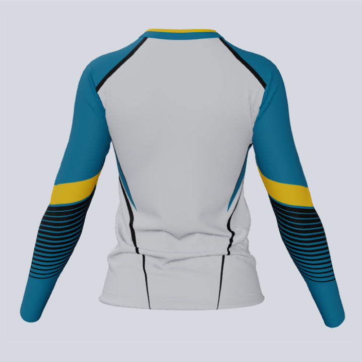Load image into Gallery viewer, Ladies ECO Long Sleeve Crew Mystic Jersey
