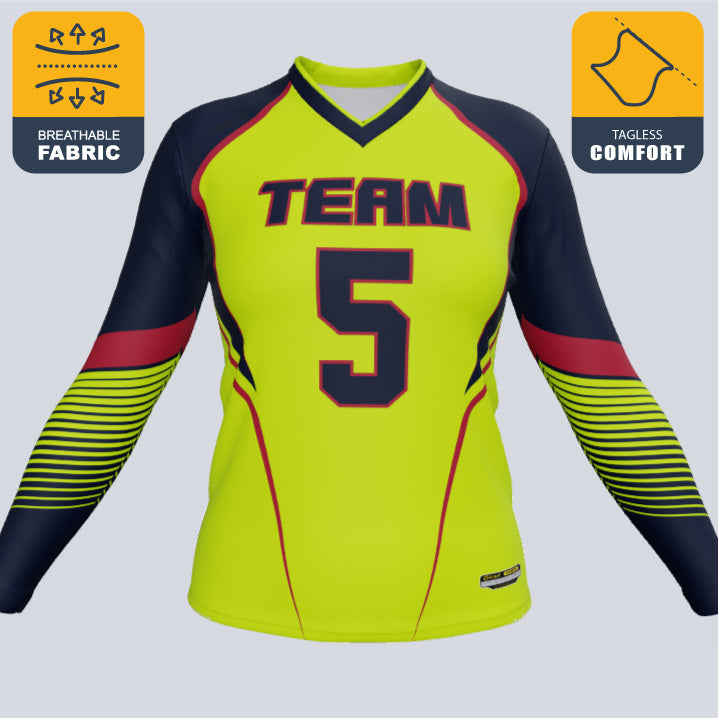 Load image into Gallery viewer, Ladies Volleyball Mystic Jerseys

