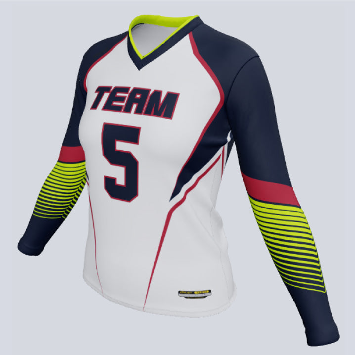 Load image into Gallery viewer, Ladies Volleyball Mystic Jerseys
