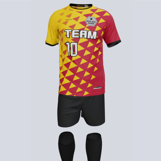 Premium Nacho Custom Soccer Uniform w/Custom Socks