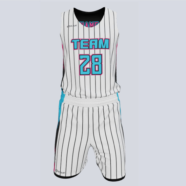 Load image into Gallery viewer, Custom Reversible Single-Ply Basketball Nitro Uniform
