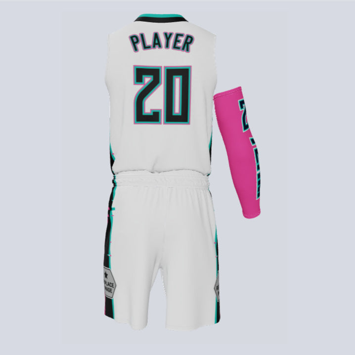 Load image into Gallery viewer, Custom Basketball Glitch Uniform
