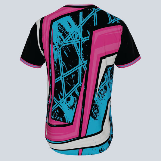 Custom Splatter Premium V-Neck Jersey