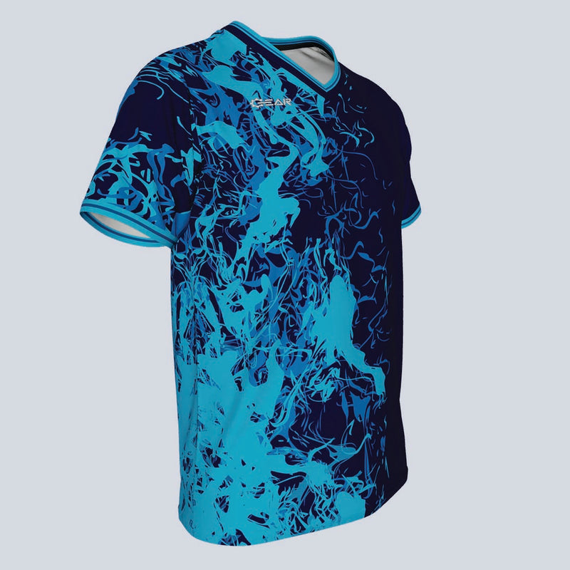 Load image into Gallery viewer, Custom Darkness Premium V-Neck Jersey

