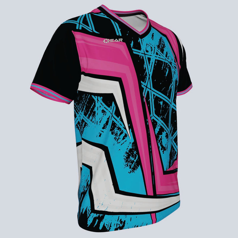 Load image into Gallery viewer, Custom Splatter Premium V-Neck Jersey
